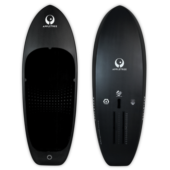 Appletree AppleSlice V4 Wing Foilboard - Front and back